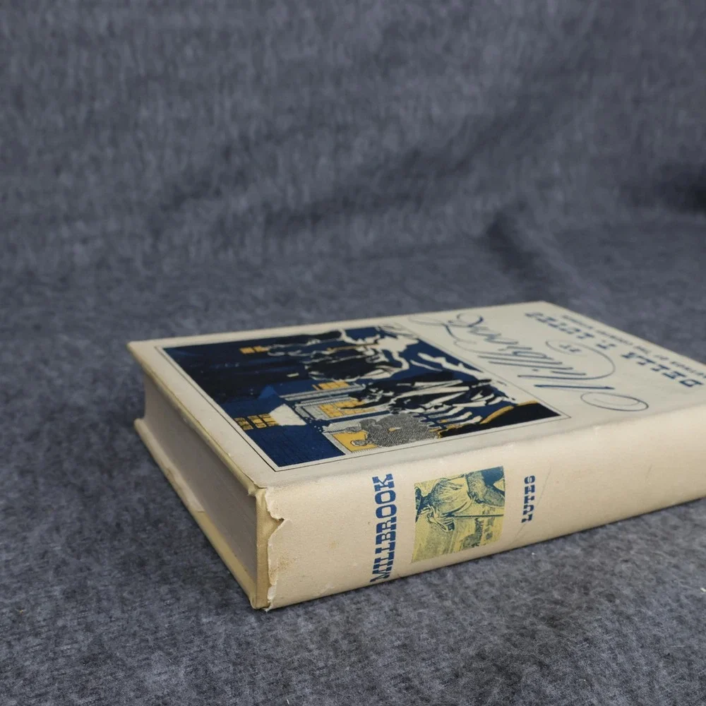 Vintage 1938 Millbrook Della T Lutes Blue HC DJ Little Brown USA Illustrated